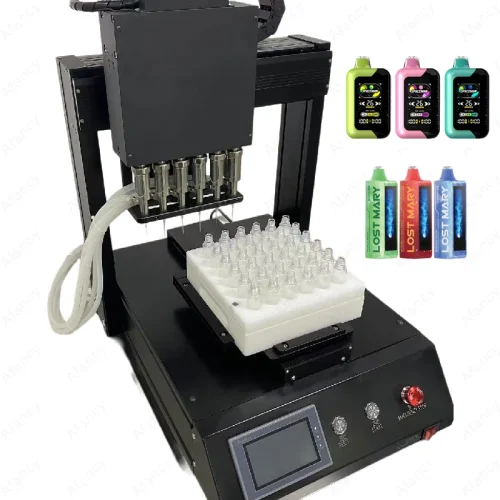 AFM-03 e-liquid filling machine for vape juice and nicotine salt production