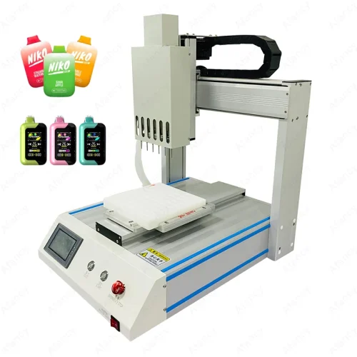 Disposable E Cigarette Filling Machine for vape users and e-liquid production