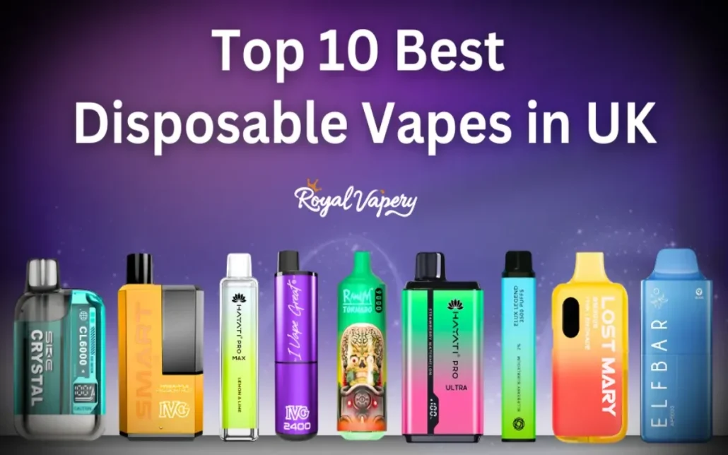 Top 10 Best Disposable Vapes In Uk