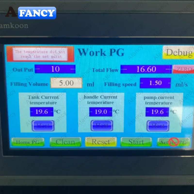 Afm 07 Touchscreen Operation Interface