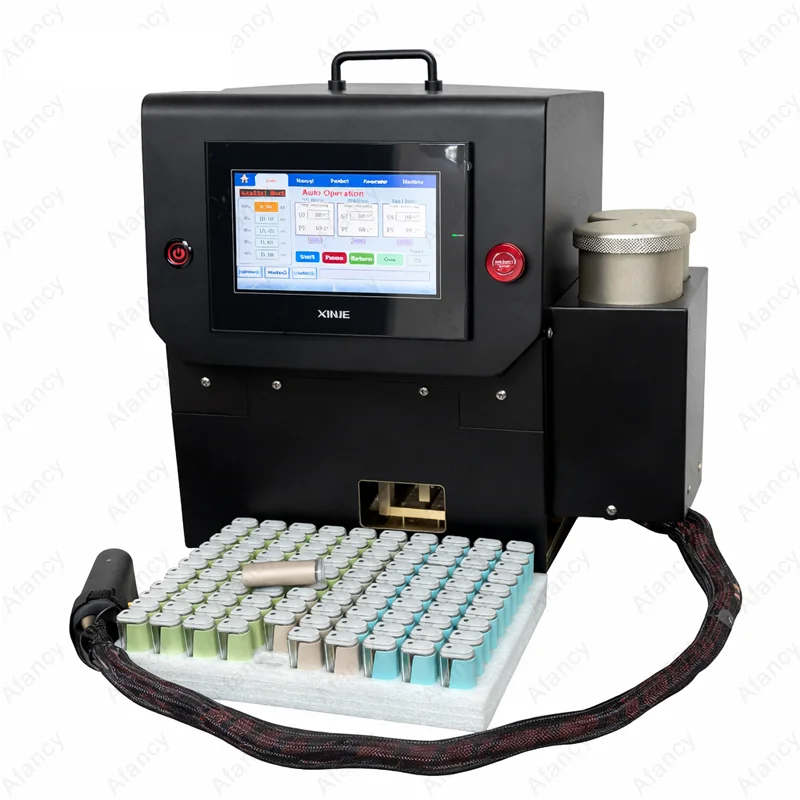 AFM-09 Abfüllmaschine für CBD-Kartuschen mit zwei Geschmacksrichtungen und zwei unabhängigen Ölkanälen