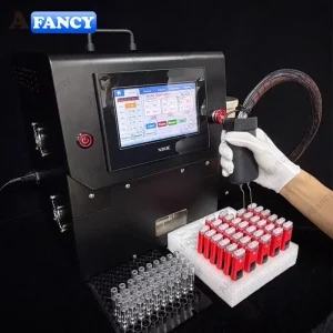 Manual-assisted filling control on AFM-09 cartridge filling machine
