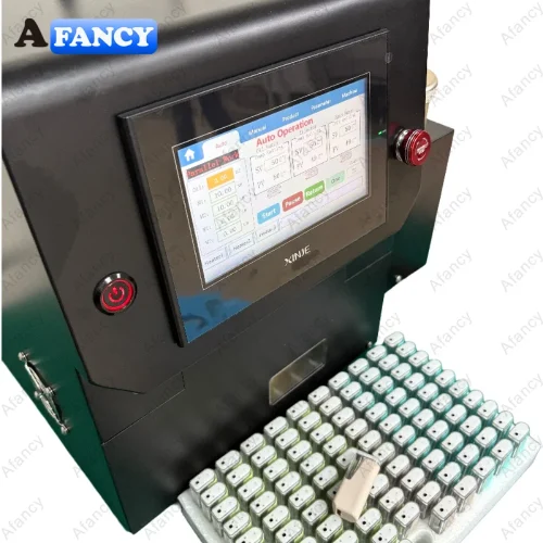 Precision control system on AFM-09 CBD cartridge filling machine