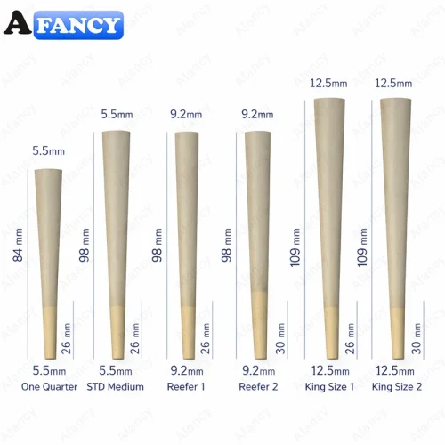 CFM-03 automatic cone filling machine compatible with 84 to 109 mm pre-rolled cones