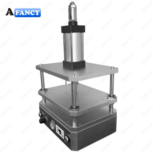 Vape cartridge capping machine working in production line