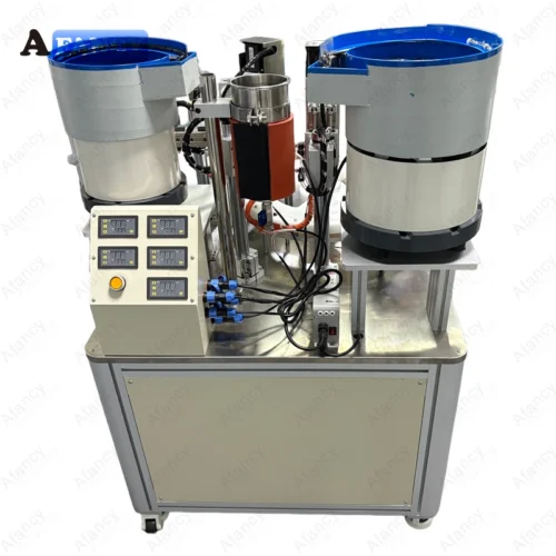 automated cartridge capping machine with consistent pressure control